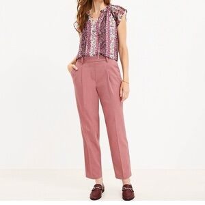 NWT LOFT briushed flannel pull on pants